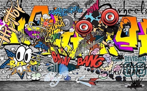 3d Graffiti Boing Bang Hiphop Color Art Wall Murals Wallpaper Decals Print Decor Ebay 3d Graffiti Boing Bang Hiphop Color Art Wall Murals Wallpaper Decals Print Decor Ebay