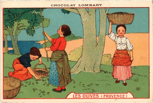Ancien Buvard Publicitaire LOMBART CHOCOLAT - Blotter Vintage 2