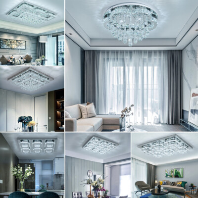 Modern Chandelier LED Ceiling Crystal Lights Luxury Pendant