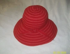 Red Hat Society Red Hat with Grosgrain Ribbon - Packable