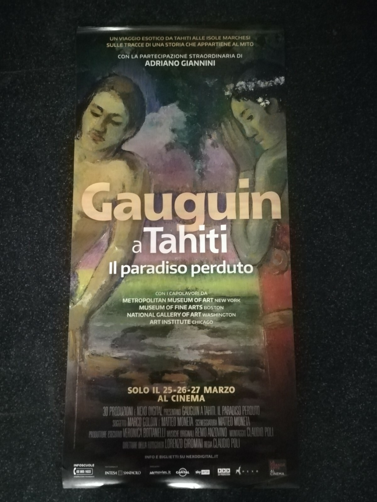 Locandina di Gauguin a Tahiti - Il Paradiso Perduto (2019)