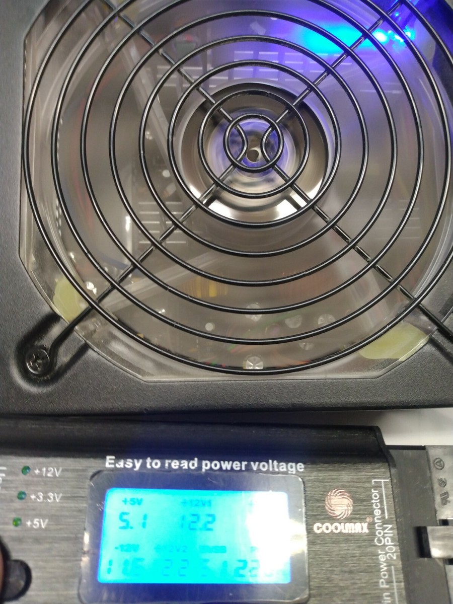 Raidmax RX-630Z 630 Watt 12VATX Form Switching Power Supply Tested