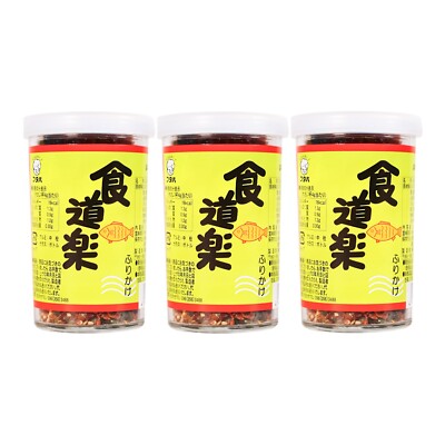 Futaba Würzmischung für Reis (Kui Doraku) 3x50g Furikake Japanisches Streugewürz