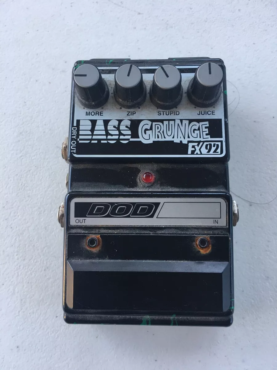 DOD Digitech FX92 Bass Grunge Distortion Rare Vintage Guitar Effect Pedal