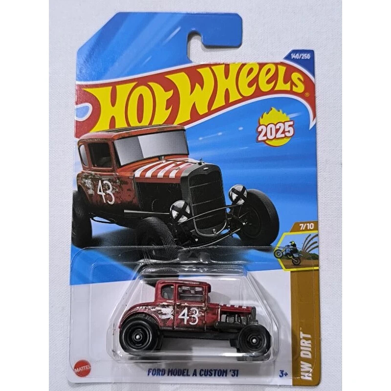 INHAND Hot Wheels 2025 Case G Mainline ' Ford Model A Custom 31 - Int. Card