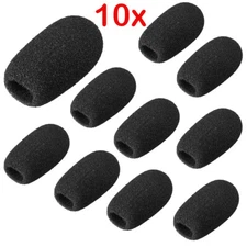 10Pack Soft Mic Foam Covers Microphone Windscreen Shield Protection 60mm Long