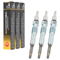 3X NGK 5605 Y-732J D-POWER 4 GlüHkerze FüR VW Polo 9N Lupo 1.2/1.4 TDI N10140104