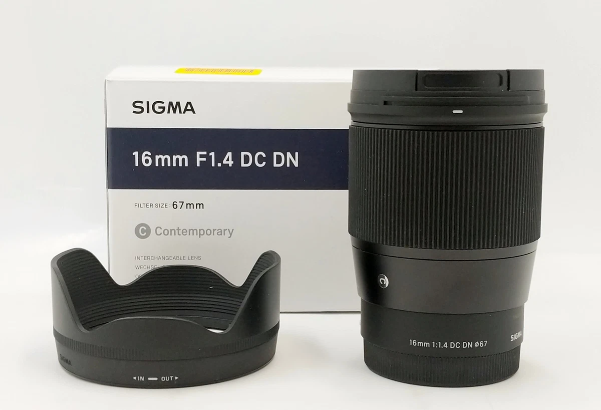 Sigma 16mm F1.4 DC DN Lens For Sony E-Mount | eBay