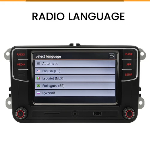 6.5" CarPlay Android Auto Radio RCD330 5538 RCD340G 187B Für VW Passat Jetta CC - Bild 5 von 11