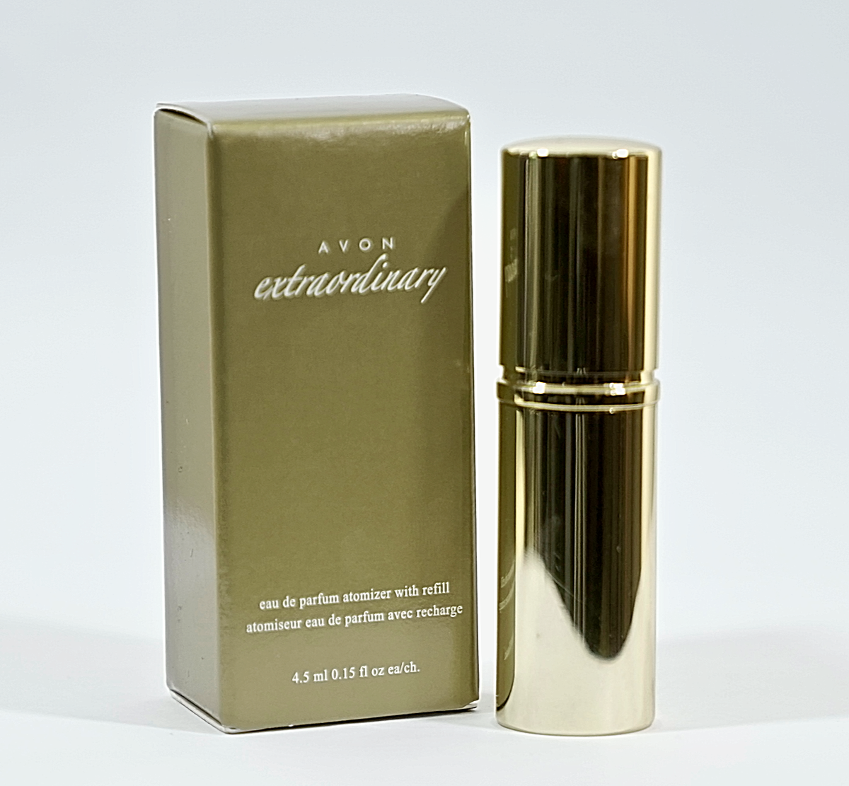 Avon Extraordinary eau de Parfum Gold Sprayer with Refil