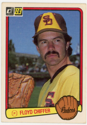 Floyd Chiffer 1982 Donruss #44 San Diego Padres MLB Baseball Card