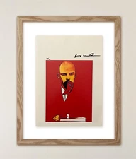 Andy Warhol, Original Signed Print with COA and $3,500 Appraisal.