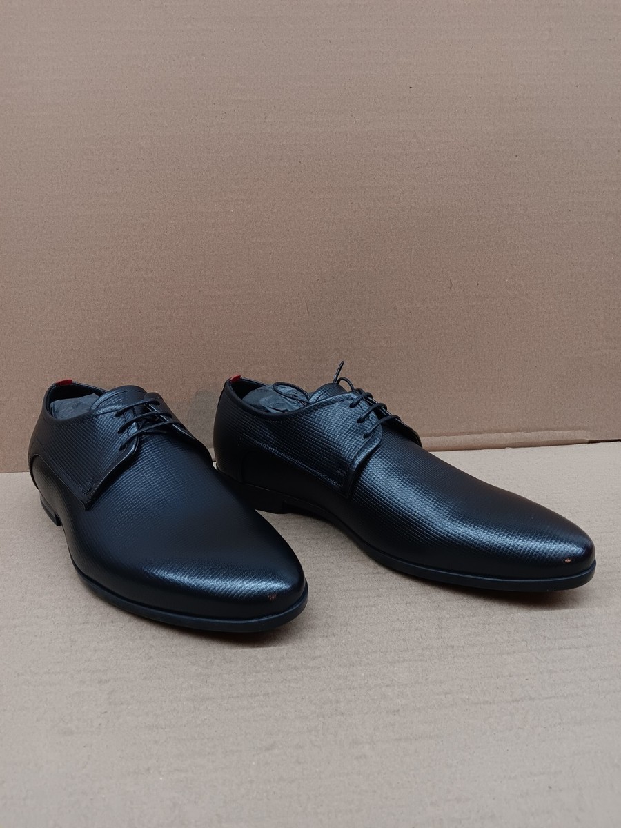Hugo boss formal black leather shoe 8.5 Hugo Boss Black Mens Leather Dress Shoes Size US 8.5 | eBay main image 3