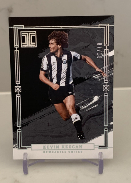 KEVIN KEEGAN NEWCASTLE 2023-24 PANINI IMPECCABLE PREMIER LEAGUE SOCCER /10