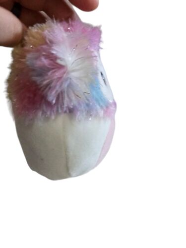 Peluche Squishmallow Mystery Zaylee Bigfoot Yeti 5" Kellytoy Mini fuori confezione - Foto 4 di 4