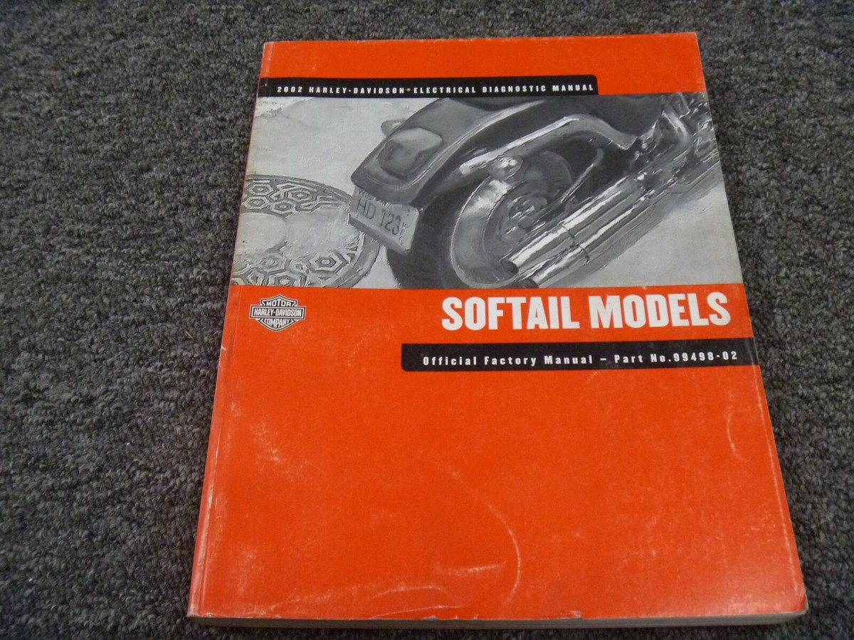 2002 Harley Davidson Softail Motorcycle Electrical Wiring