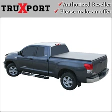 Truxedo TruXport Roll Up Cover for 2007-2013 Toyota Tundra 6'6" w/ Deck Rail