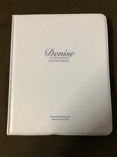Denise Interchangeable Crochet Hooks Set Complete Unused USA Made