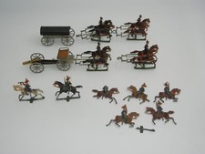 Antique Flat Lead Soldiers Heinrichsen Zinnfiguren Franco Prussian War