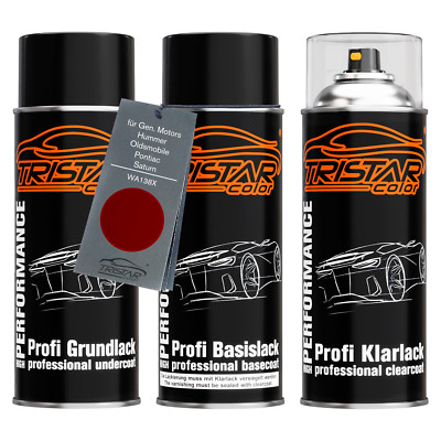 Autolack Spraydosen Set für Gen. Motors Hummer WA138X Tin Roof Rusted Metallic