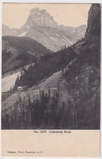 CANADA BRITISH COLUMBIA CATHEDRAL ROCK 1908 TO JENNIS McCOLL, OREGON ILLINOIS.