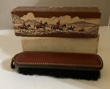 Vintage Shoe Brush With Box
