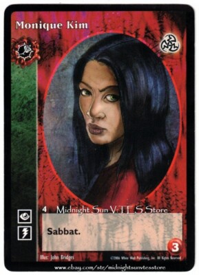 Monique Kim Toreador Antitribu Third Edition V:TES VTES Vampire CCG
