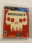 Resistance 3 (Sony PlayStation 3, 2011) CiB With Manual Tested Video Game Works