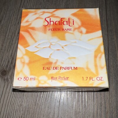 YVES ROCHER SHAFALI FLEUR Rare  PARFUM 1.7 fl. oz. France SEALED 1990's Perfume