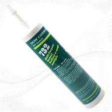 12 DOWSIL 732 RTV BLACK Multi-Purpose Sealant  10.1 oz.
