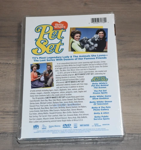 Betty White's Pet Set: The Complete Series (DVD, 1971, 6-Discs, 39-Episodes) NEW - 隨ャ 2 蠑/蜈ア 3 蠑