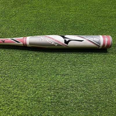 Mizuno Finch 340533 MZ 30 /17 Oz. Fast-pitch Softball bat Alloy CRBN Mauve Pink
