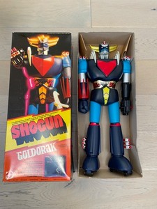 3 Figurines Goldorak / Getter Robo – Mattel Shogun Warriors – Métal – 1975/78