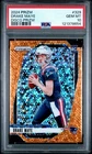 2024 Drake Maye RC - Panini Prizm  #329 Orange Disco Prizm - PSA 10
