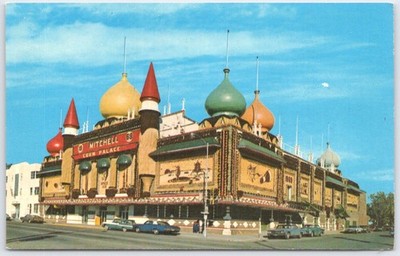 Mitchell South Dakota Corn Palace 1969 Chrome Postcard Ed Schaffer Photo