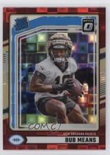 2024 Panini Donruss Rated Rookie Optic Preview Red Pandora Prizm Bub Means 1l7u