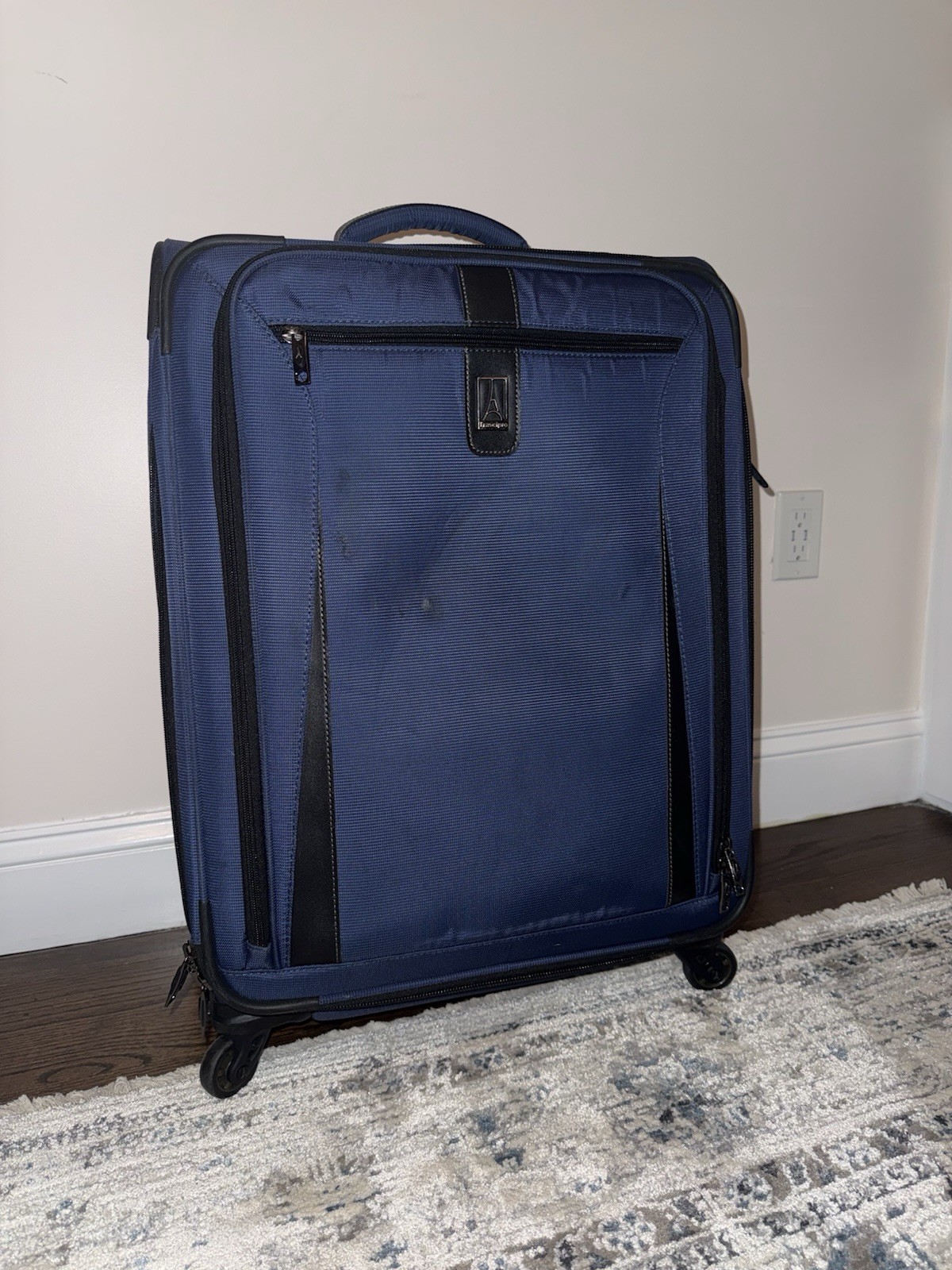 Travelpro Medium Blue Spinner Suitcase
