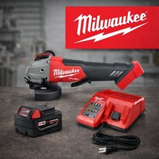 M18 FUEL 18V Lithium-Ion 4-1/2"/5" Grinder w/1 5.0 Ah Battery and Charger NEW