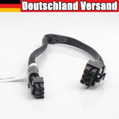 6-Pin To PCI-E 6Pin Graphics Video Card Power mini Cable Cord Für Mac G5 / Pro