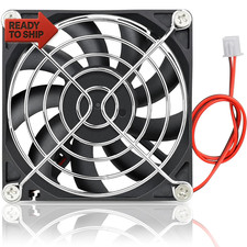 GDSTIME 80Mm Fan, 80Mm X 80Mm X 15Mm 24V DC Brushless Cooling Fan Sleeve Bearin