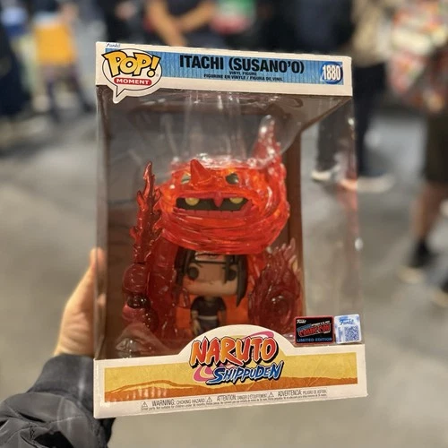 OFFICIAL CON STICKER NYCC 2025 Naruto Shippuden Itachi Susano'o Funko Pop