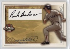 2003 Fleer Fall Classic All-American Collection 168/250 Rick Burleson Auto 0o9