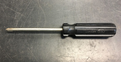 Amalite PHILLIPS Screwdriver Black Grip Handle, USA, VINTAGE 29 #1
