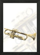 Epic Trompet Framed Wall Art Poster Canvas Print Picture