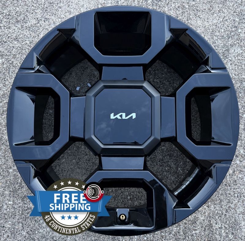 KIA SORENTO 2024 2025 2026 Factory OEM Wheel 20" Rim 71082 Black w/ Cap #B