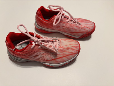 Lotto Mirage 300 Sports Kid Youth Girls Pink Tennis Court Sport Shoes Size 2.5