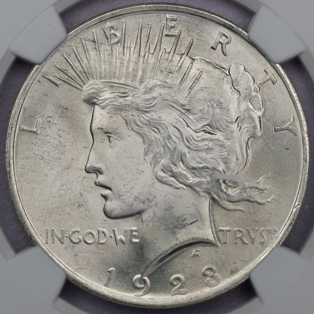 MS 64 Graded 1923 Year Peace Dollars (1921-1935) for sale | eBay
