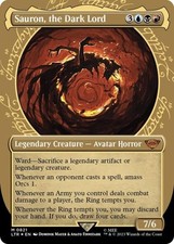 Sauron, the Dark Lord (Showcase) (Surge Foil) -Foil Near Mint MTG