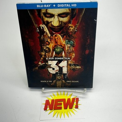 31 Blu-ray 2015 Rob Zombie Film, DTS-HD Master Audio, Digital HD