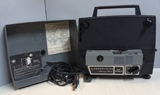 GAF ANSCOVISION 438-M2 DUAL 8MM SUPER 8MM Vintage Movie Projector    TESTED-READ